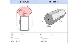 Volume of Hexagonal Prisms [upl. by Schreiber624]