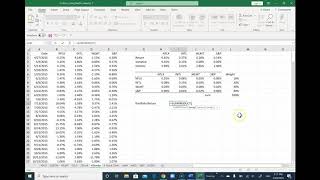 Four Stock Portfolio and Graphing Efficient Portfolio Frontier [upl. by Emory]