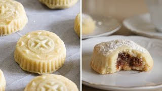 Maamoul Recipe  Semolina Stuffed Cookies [upl. by Novihs903]