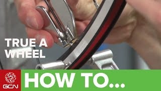 How To True A Bicycle Wheel [upl. by Suoivatnom]