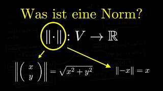 Norm in der Mathematik EINFACH erklärt [upl. by Pega631]