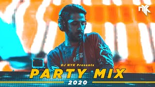 DJ NYK  New Year 2020 Party Mix  Yearmix  Non Stop Bollywood Punjabi English Remix Songs [upl. by Ahsele340]