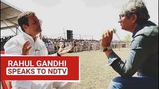 EXCLUSIVE Rahul Gandhi Speaks To NDTVs Ravish Kumar  Watch Full Interview [upl. by Eimoan]