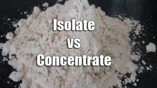 Whey Protein Isolate vs Concentrate [upl. by Felicie]