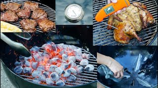 How to Use a Weber Kettle Grill Complete Guide [upl. by Ruyle]