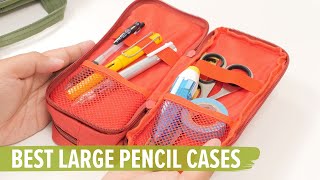 Best Large Pencil Cases [upl. by Ahtamas]