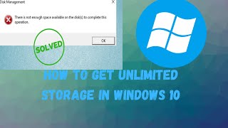 how to get more storage in any pc unlimited storage 100 [upl. by Ytitsahc]