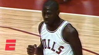 Michael Jordans NBA debut with the 1984 Chicago Bulls  ESPN Archive [upl. by Edrei]