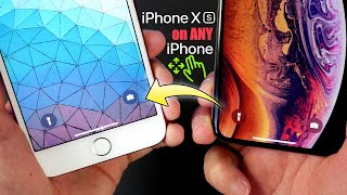 Get iPhone X Gestures on ANY iPhone iOS 12 JB TWEAK [upl. by Emanuel592]