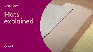 Cricut Joy™ Mats Explained [upl. by Annadiana]