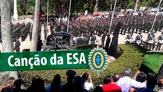 Canção da Escola de Sargentos das Armas  EsSA com legenda [upl. by Eyram]