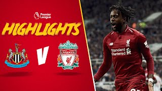 Origi heads late winner again  Newcastle 23 Liverpool  Highlights [upl. by Resa]