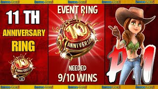 GOVERNOR OF POKER 3  11th ANNAVERSARY RINGS [upl. by Alenas152]