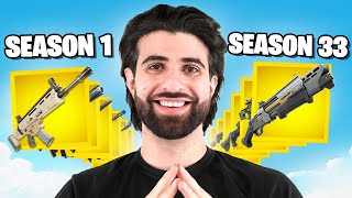 Ranking the BEST Weapon from EVERY Fortnite Season [upl. by Amathist]