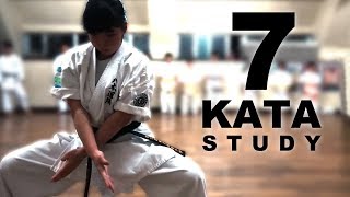 7 Kata Study  Gojuryu  Meitetsu Yagi [upl. by Ahsenaj]