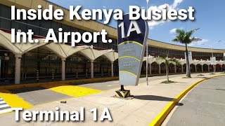 Nairobi Jomo Kenyatta International Airport Experience  JKIA  Terminal 1A  Kenya  2021 [upl. by Claus53]