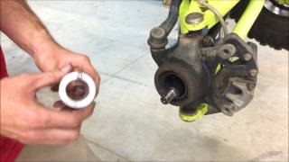 Polaris Wheel Bearing Greaser Instructions [upl. by Aninaj166]