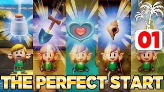 How to Have the PERFECT Start in Links Awakening Switch  100 Walkthrough 01 [upl. by Sidwell]