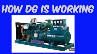 DIESEL GENERATOR WORKING [upl. by Trevethick]