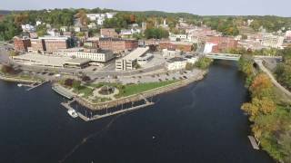 Norwich CT Waterfront A Drone Tour [upl. by Nehgem644]