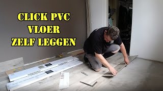 Click PVC vloer zelf leggen gaat dat een beetje [upl. by Tien645]