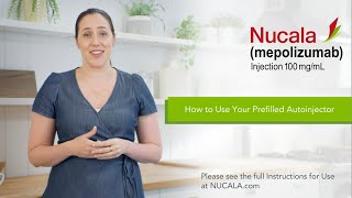 NUCALA mepolizumab Autoinjector How to Use [upl. by Arielle]