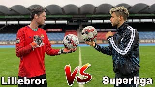 LILLEBROR VS SUPERLIGASPILLER HVEM VINDER [upl. by Nodnarb]