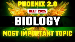 Phoenix 20 Biology Most Important Video for NEET 2025  Unacademy NEET Toppers  Udaan [upl. by Cirre]