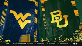 NCAAF 2023 11 25 West Virginia at Baylor 720p60 [upl. by Zigmund]