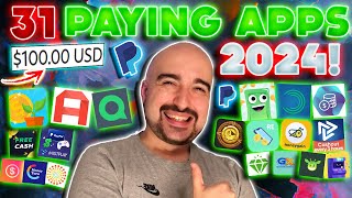 31 Apps That Pay REAL Money In 2024 LEGIT amp Tested [upl. by Shinberg]