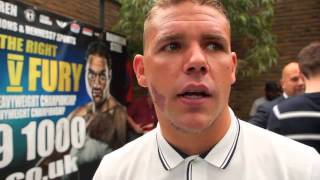 BILLY JOE SAUNDERS ON EUBANK JNR  I WOULD LOVE TO HURT HIM PUT HIM THROUGH PAIN amp EMBARRASS HIM [upl. by Hardin]