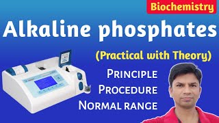 Alkaline phosphatase ALP Test Principle Procedure Normal range [upl. by Malik195]