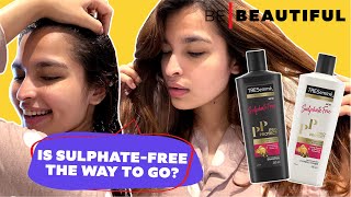 Heres Why To Use Sulphate Free Shampoo amp Conditioner  TRESemmé Shampoo Review  Be Beautiful [upl. by Pauiie]