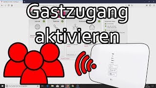 Telekom Speedport Smart Router  Gastzugang aktivieren und Optionsübersicht [upl. by Esidnak]