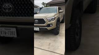 Goodyear Ultra Terrain AT 26575R16 tires Tacoma TRD Off Road [upl. by Ailegna]