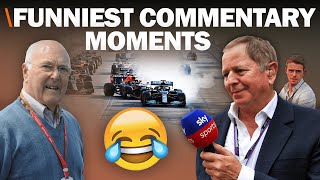 The FUNNIEST F1 Commentary Moments [upl. by Eelra213]