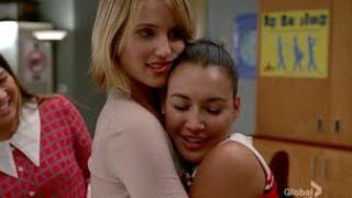 GLEE  Quinn amp Santana Scenes Quinntana [upl. by Nevada668]