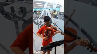 Suzuki Volume 2 Violin N Paganini  Theme from Witches Dance violin shorts [upl. by Em]