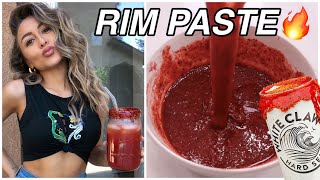 How to make Chamoy Rim Paste Watermelon Mango  YesHipolito [upl. by Shih]