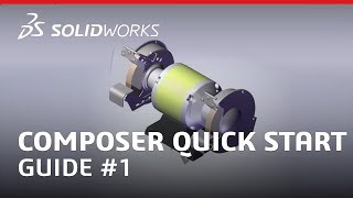 SOLIDWORKS Composer Quick Start Guide 1 Importing amp Navigating CAD Assemblies [upl. by Loralyn]