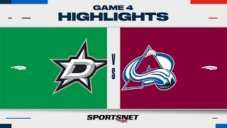 NHL Game 4 Highlights  Stars vs Avalanche  May 13 2024 [upl. by Mussman]