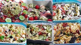 6 Salades de pâtes faciles et rapides [upl. by Keung201]