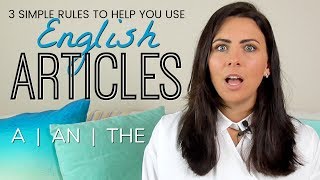 English Articles  3 Simple Rules To Fix Common Grammar Mistakes amp Errors [upl. by Danit2]