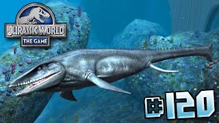 MOSASAUR UNLOCKED  Jurassic World  The Game  Ep 120 HD [upl. by Burnaby]