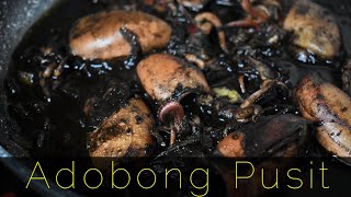 Easy ADOBONG PUSIT  Ulam Pinoy Recipe  Lutong Pinoy Recipe [upl. by Randal]