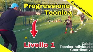 Allenamento Calcio Tecnica Individuale [upl. by Reg]