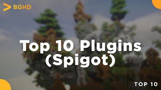 Top 10 Premium Spigot Plugins 2020 [upl. by Hussey132]