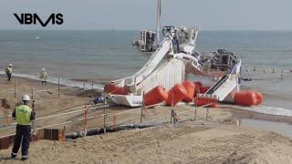 Galloper offshore wind farm  export cable shore landing  full version [upl. by Psyche]