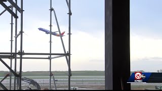 See the progress on Kansas City International Airports new single terminal [upl. by Afatsuom]