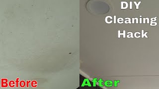 How to clean eaves in minutes  DIY cleaning hack [upl. by Amekahs]